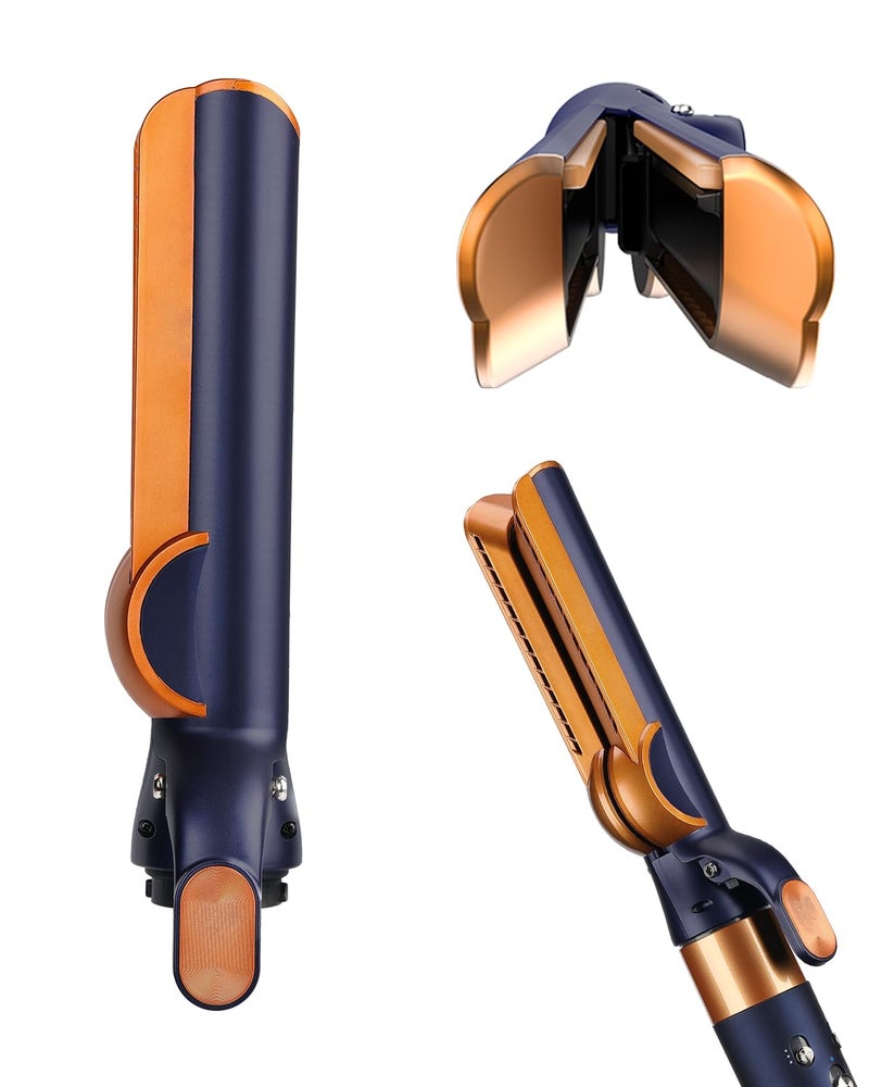 TEXOVYRAX Airflow attachment compatible with Dyson Airwrap Multi-Styler, No heat damage for Natural Straight Styling, fits HS01 HS05 i.d. Prussian Blue - Image 1